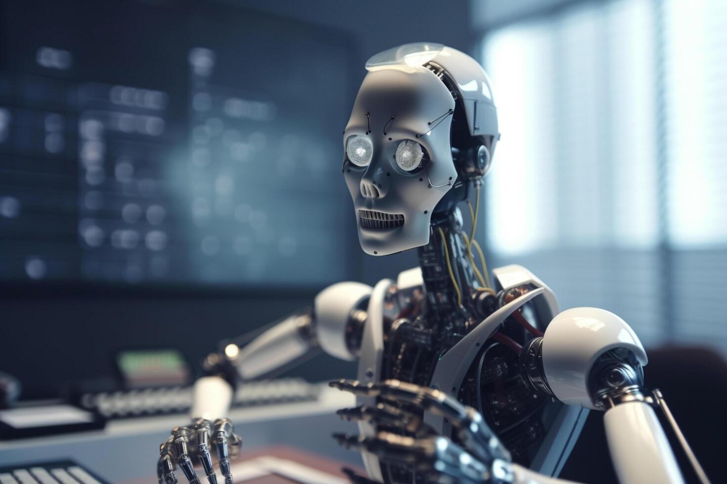 AI-led finance revolutionizing the industry with intelligent automation photo