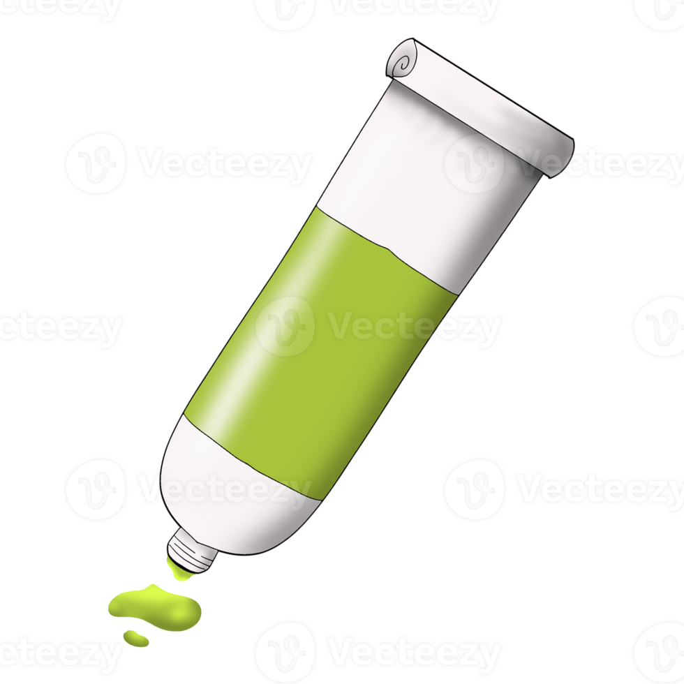 Water Colors Lemon Green png
