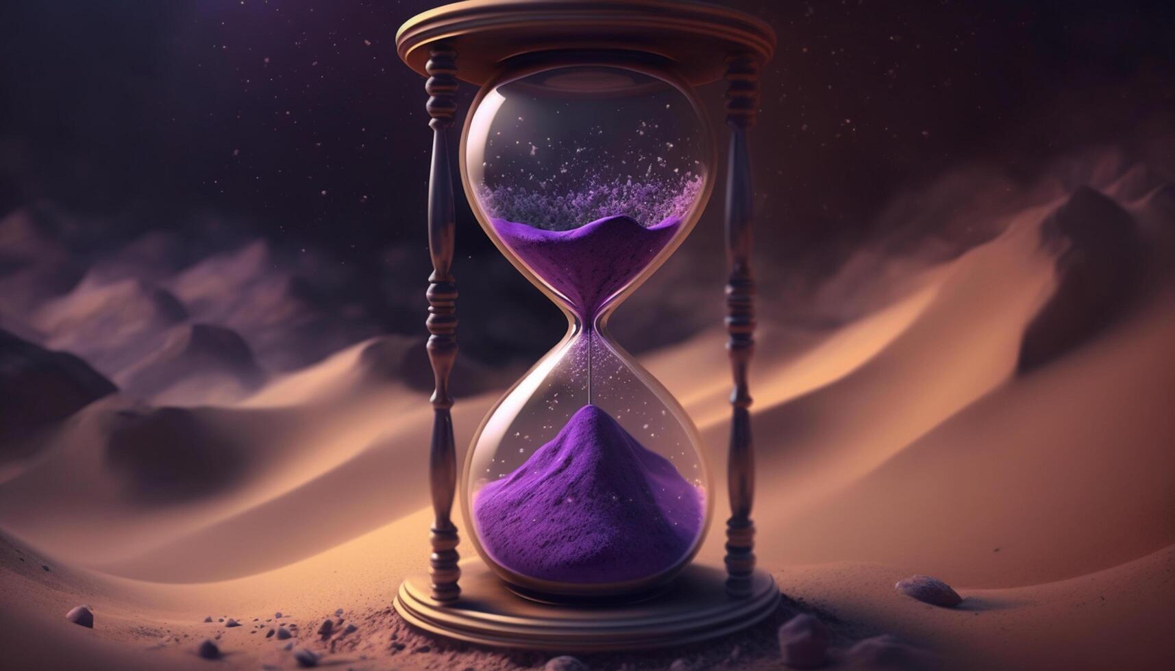 Cosmic Hourglass Portal to the Unknown photo