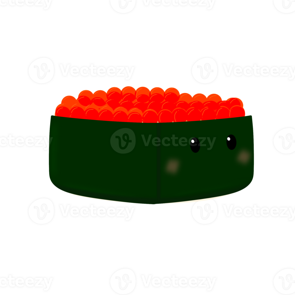 A lovely sushi png