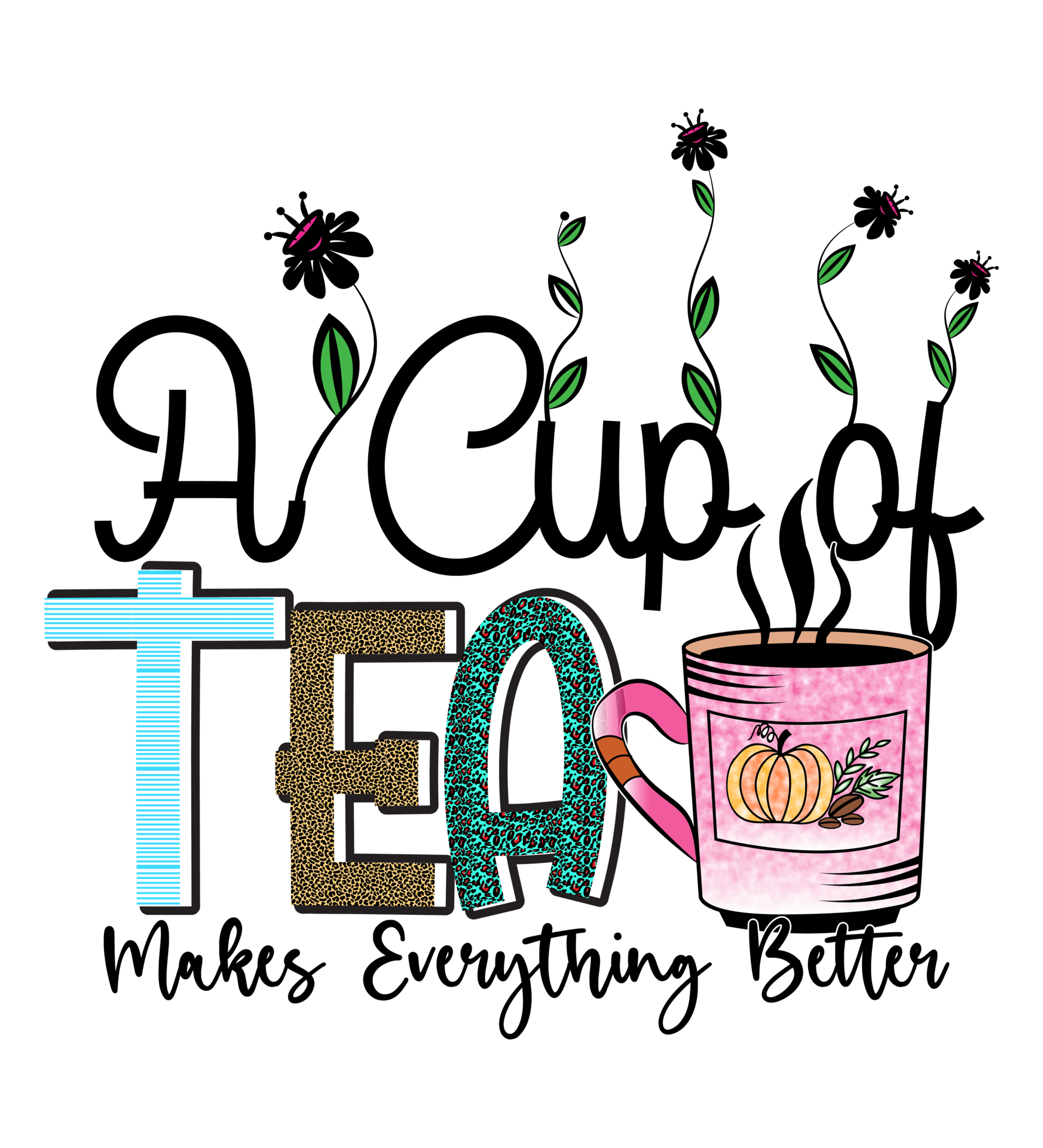 Tumbler Sublimation Design 24068444 PNG