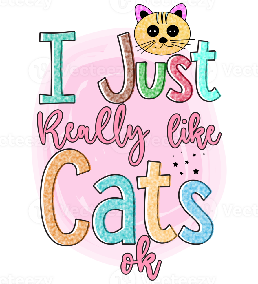 Cat Sublimation Design png
