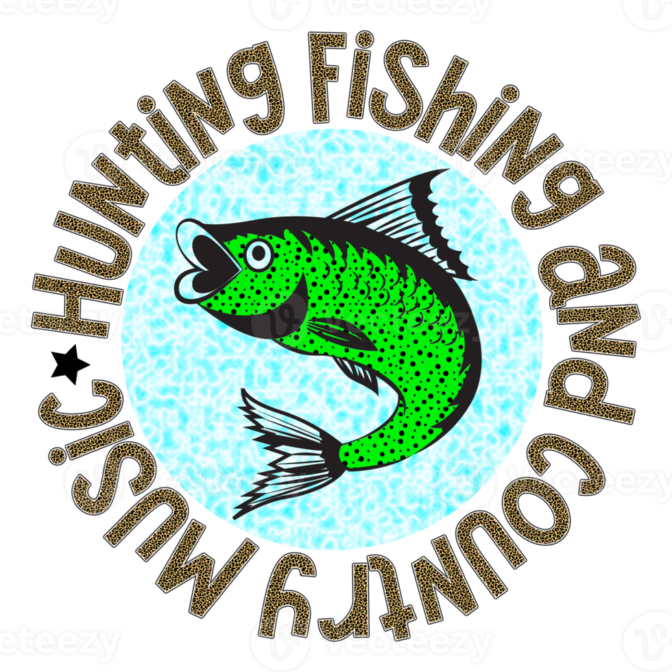 Fishing Sublimation Design png