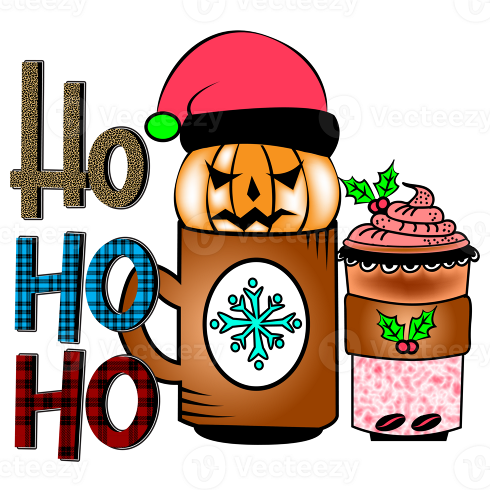 Kerstmis sublimatie ontwerp png