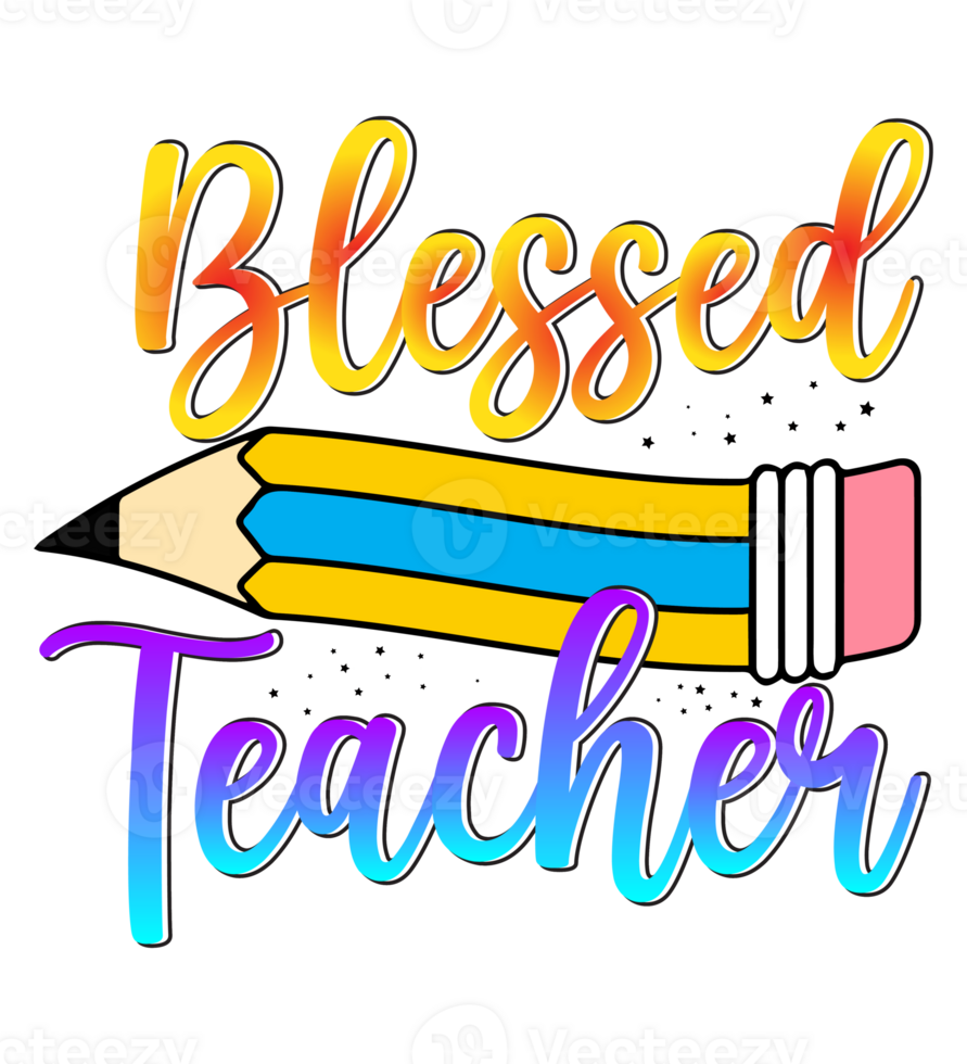 Teacher Sublimation Design 24069053 PNG