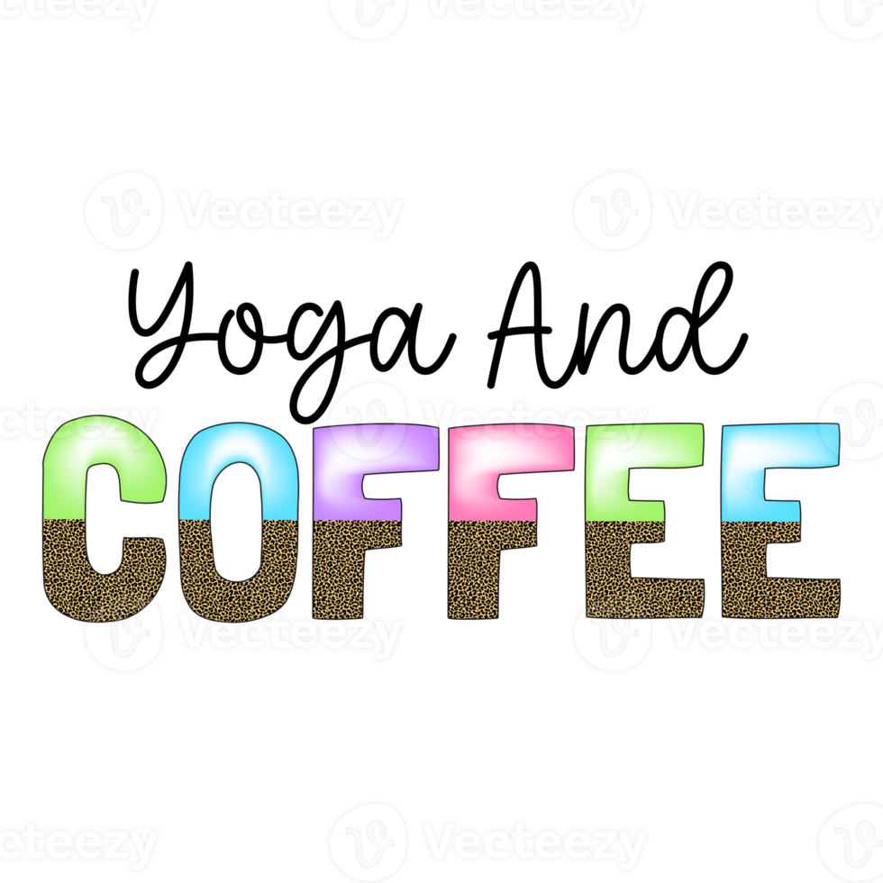 Coffee Sublimation Design png