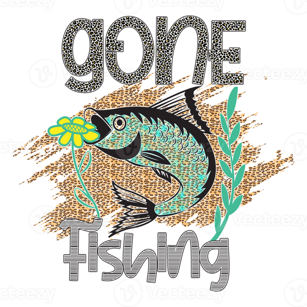 Fishing Sublimation Design png