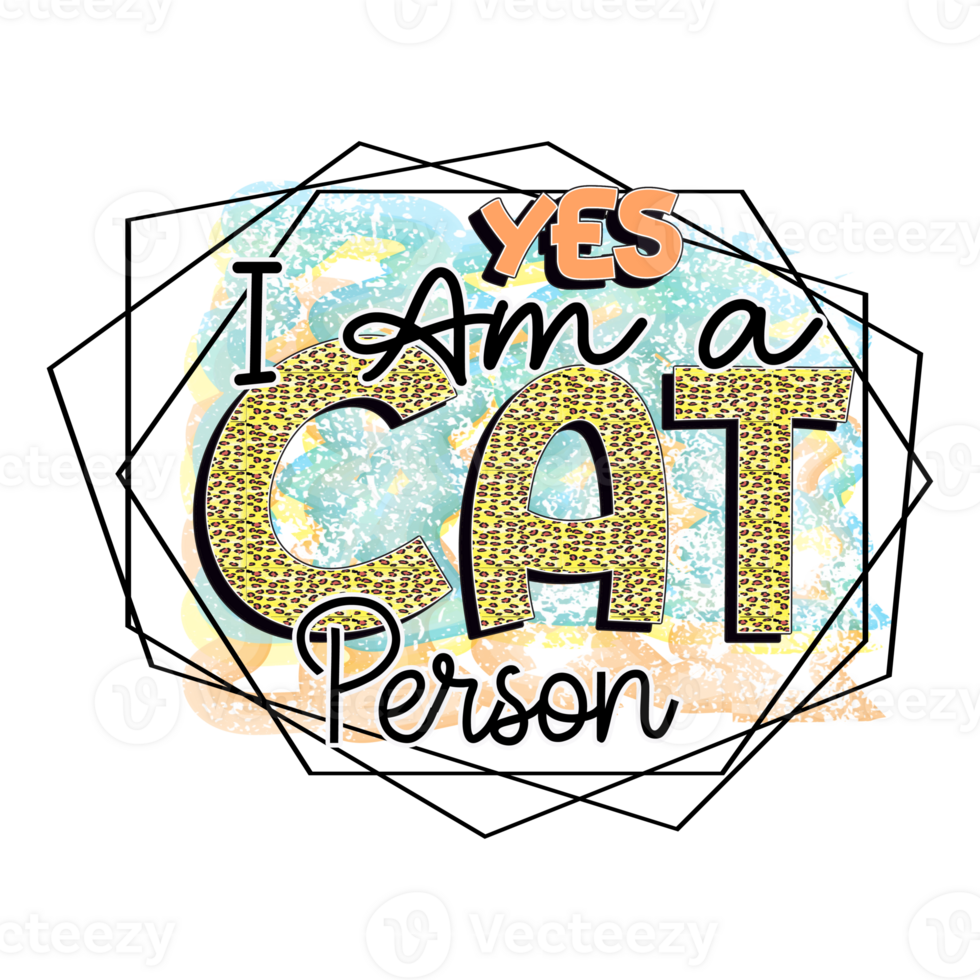 Cat Sublimation Design png