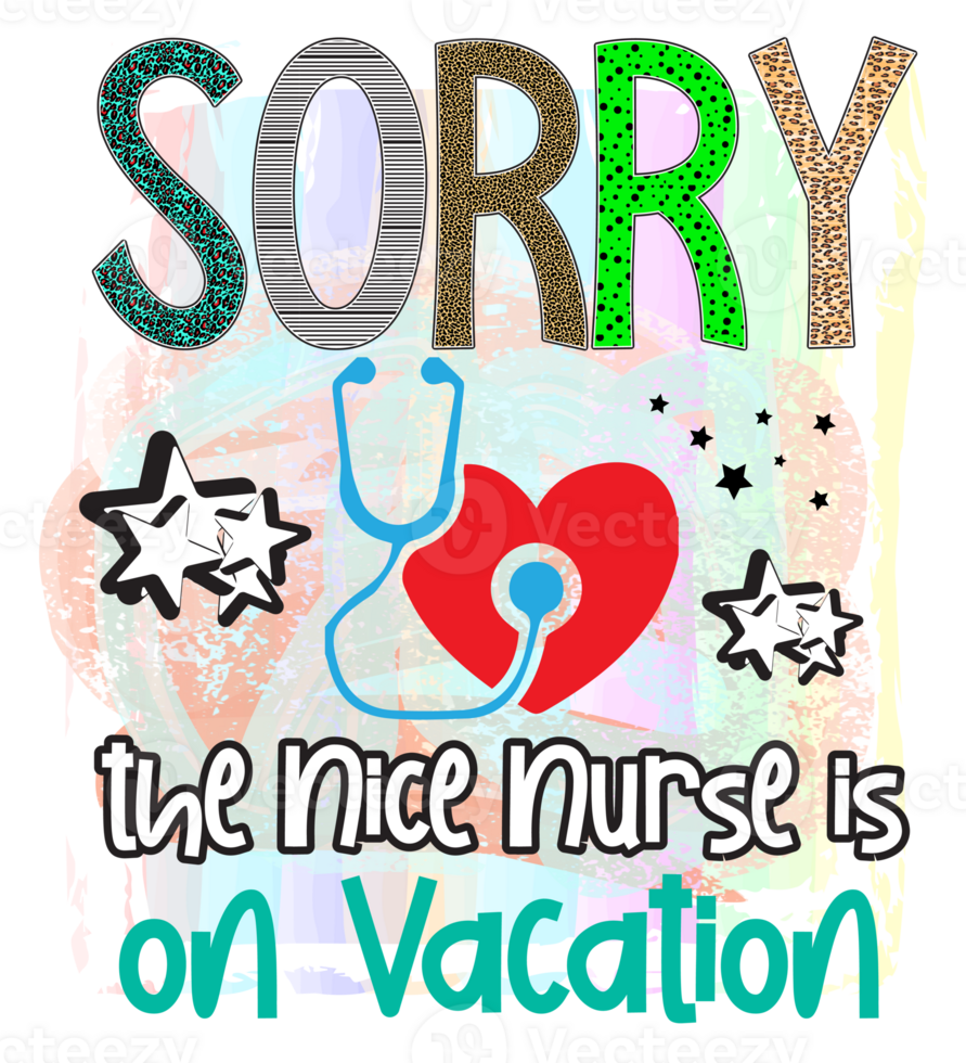 Nurse Sublimation Design png