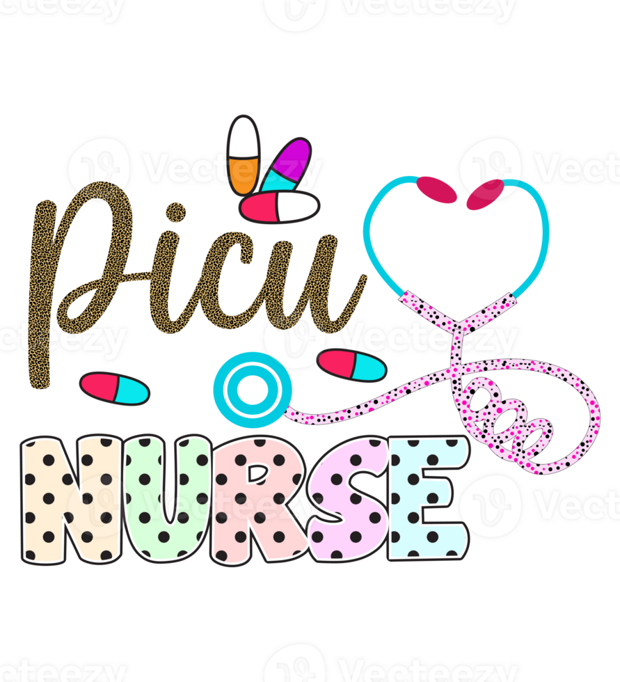 Nurse Sublimation Design png