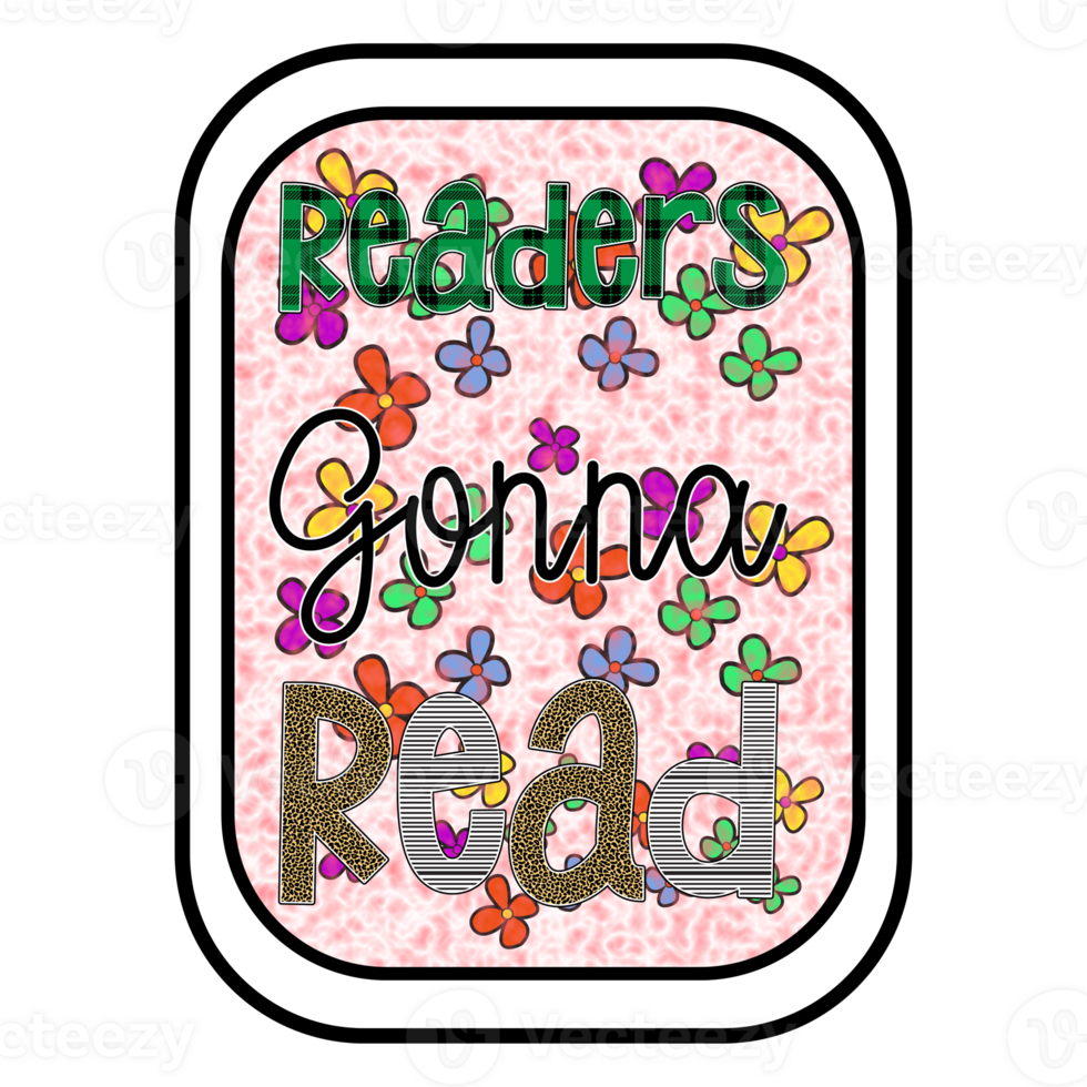 Book Lover Sublimation Design png