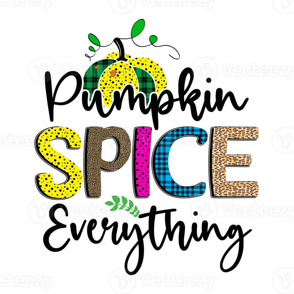 Pumpkin Sublimation Design png