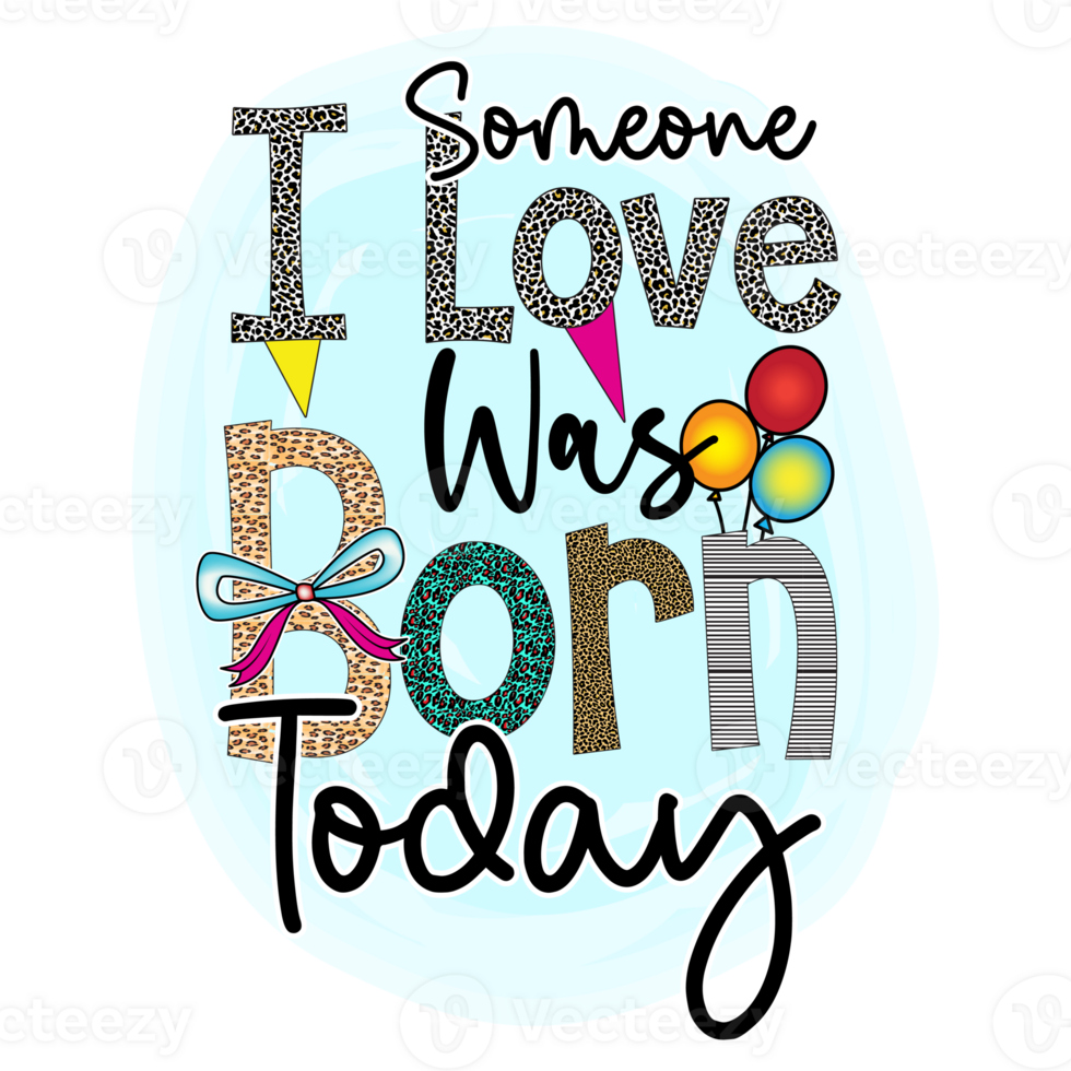 Birthday Sublimation Design png
