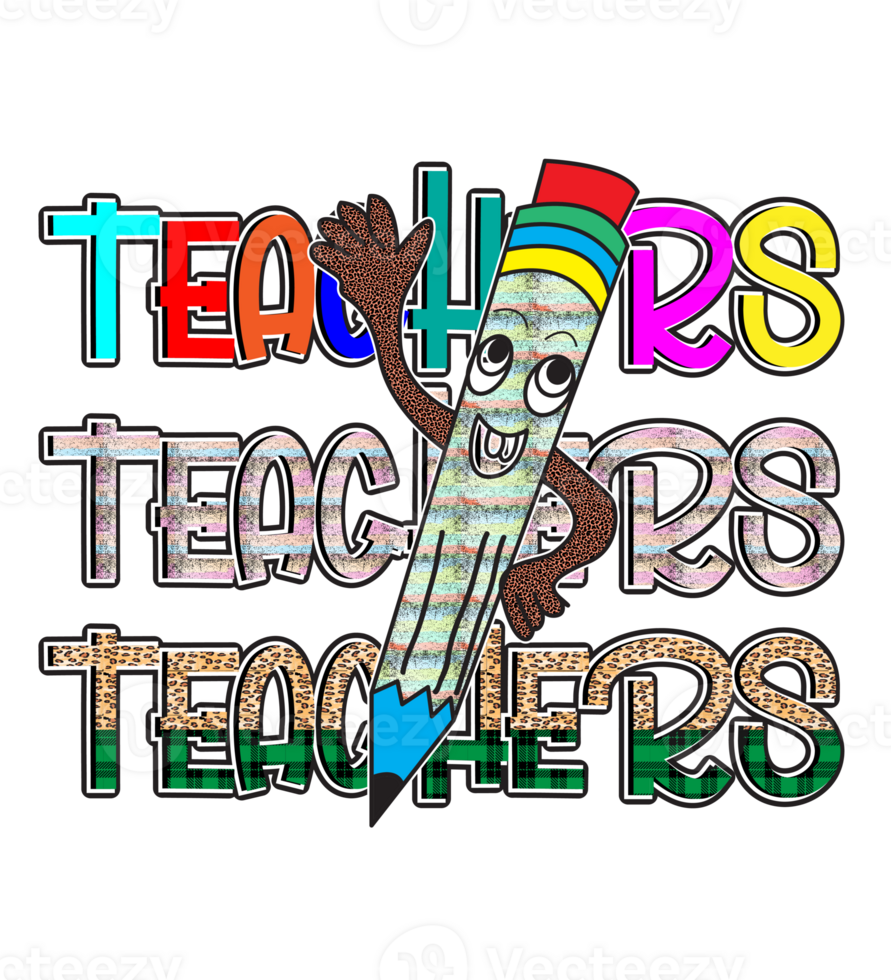 Teacher Sublimation Design png