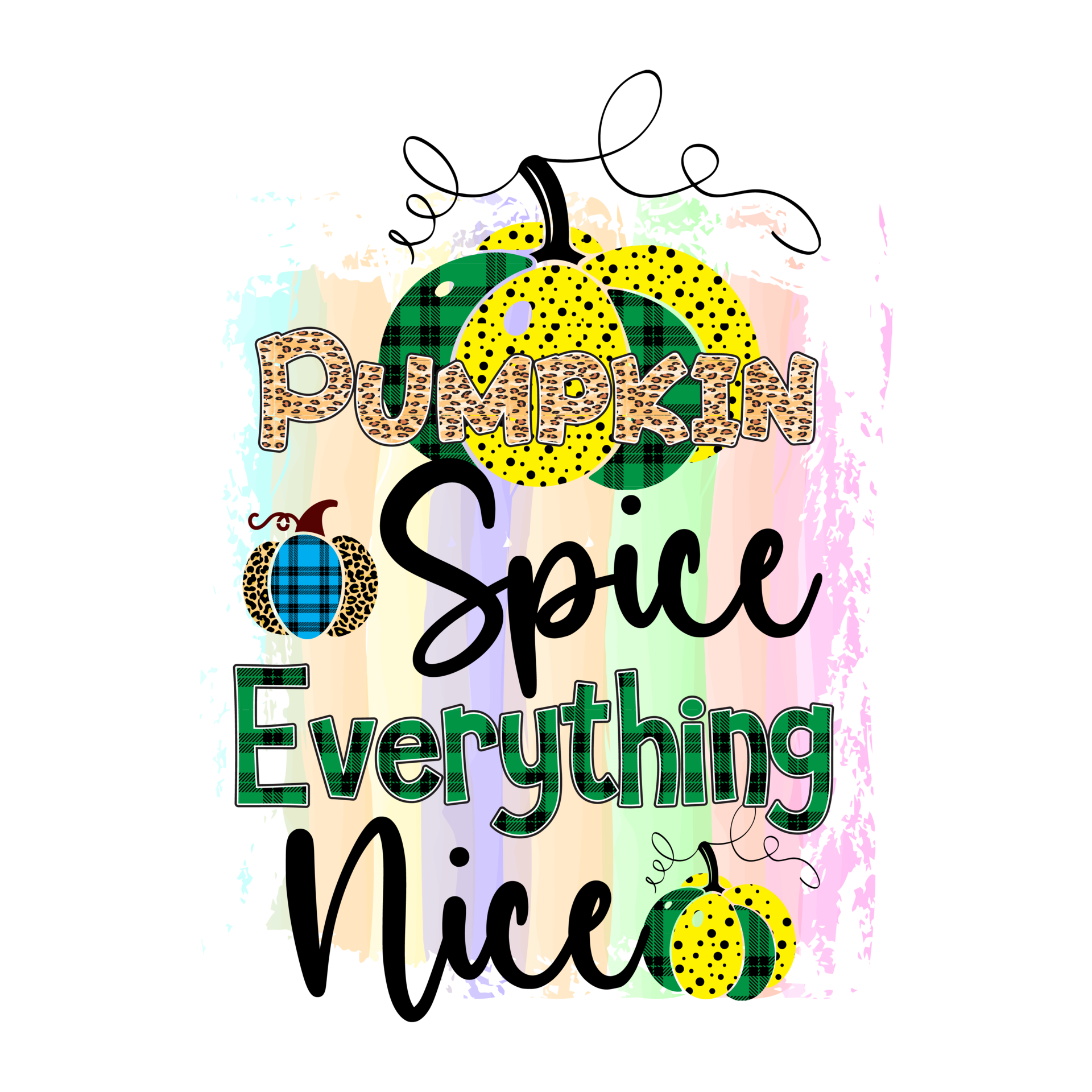 Pumpkin Sublimation Design 24070577 PNG