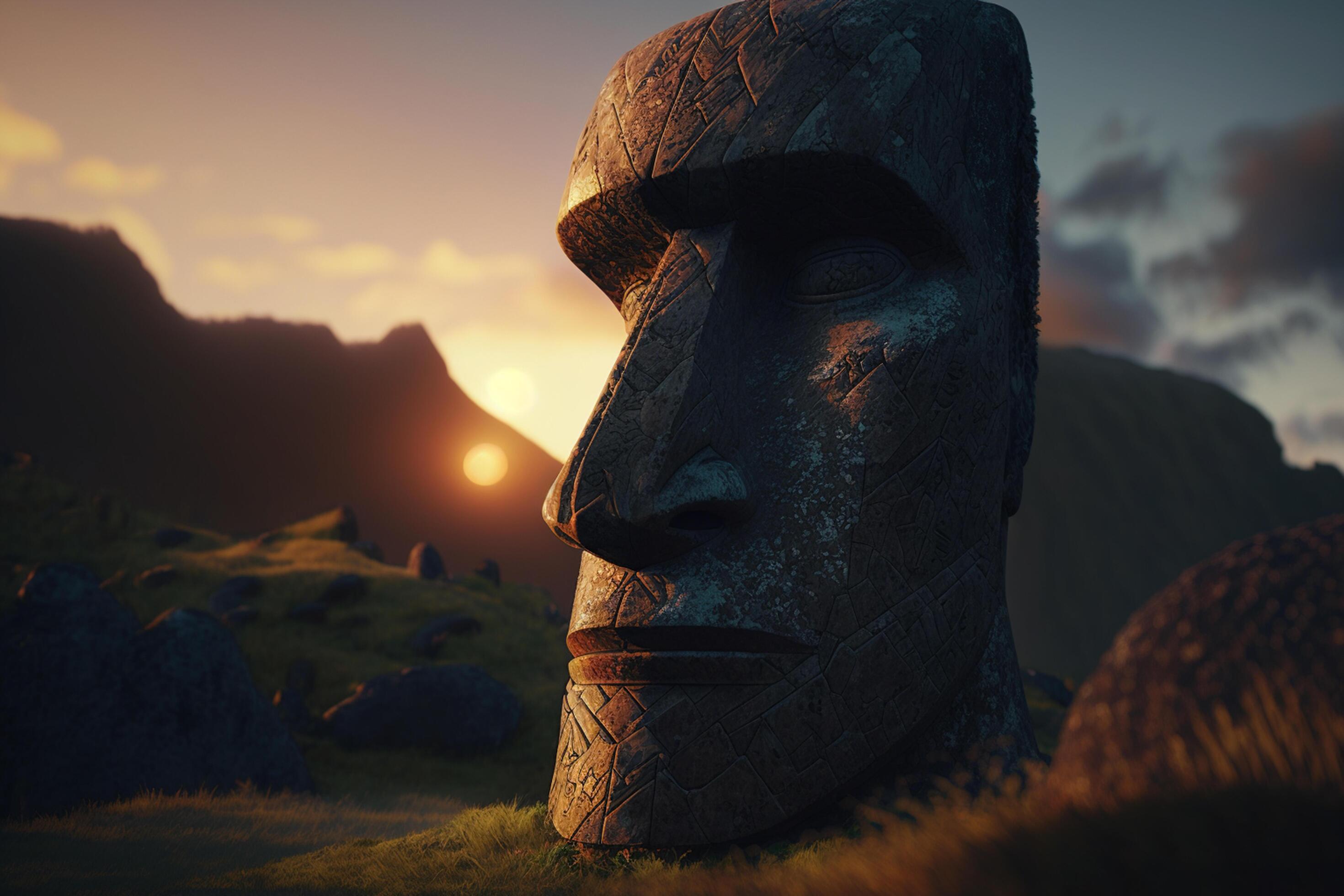 🗿 Moai on JoyPixels 6.0