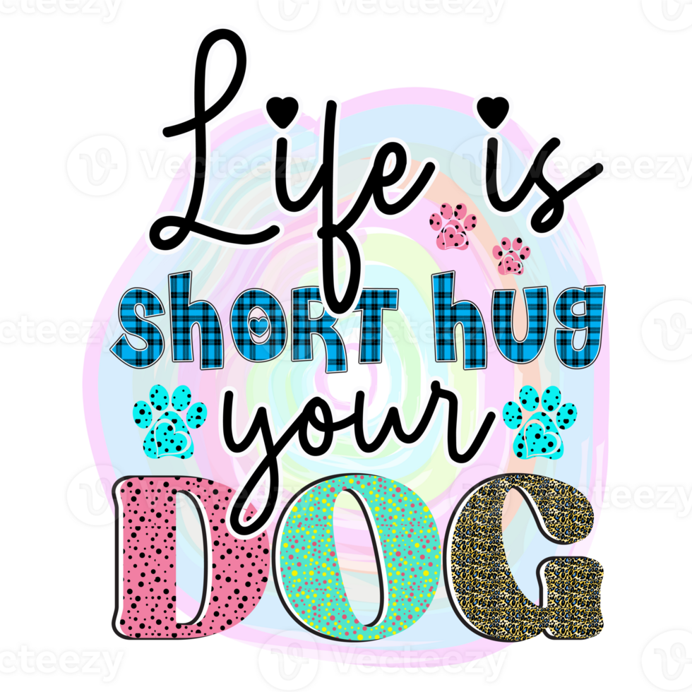 Dog Sublimation Design png