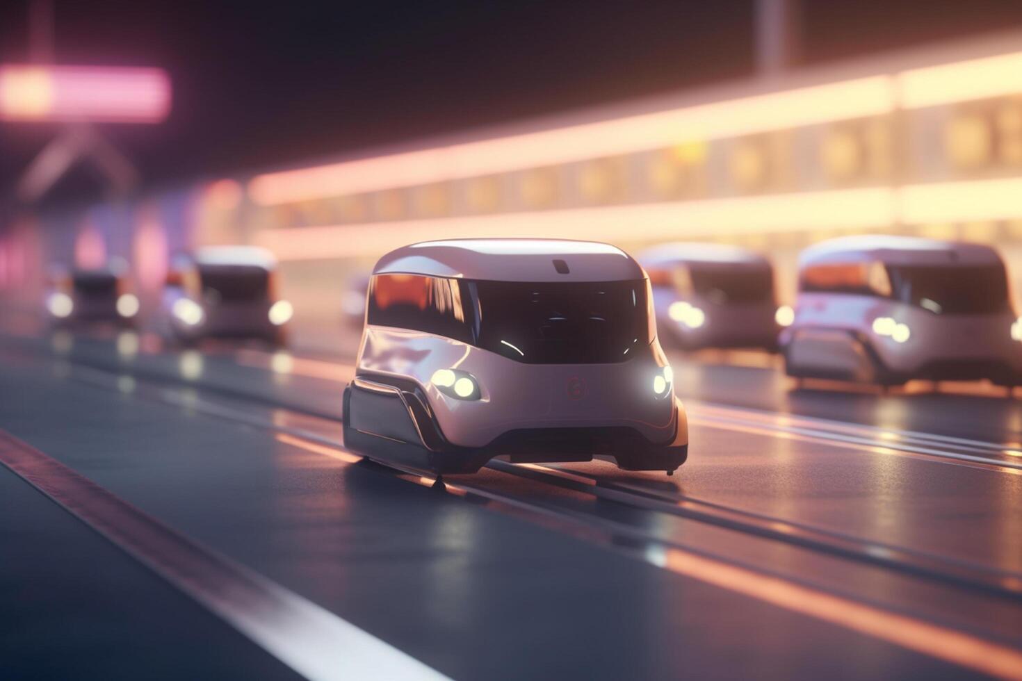 Intelligent Trucking The Future of Road Transport Through AI Control photo