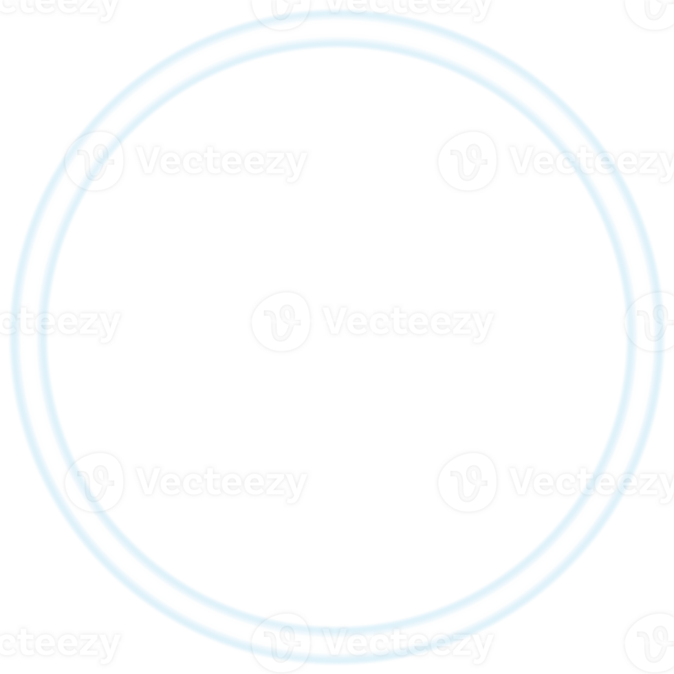 brillante neón circulo para tu decoración. neón luz, redondo marco, blanco espacio para texto, ultravioleta espectro, anillo símbolo, aureola. png