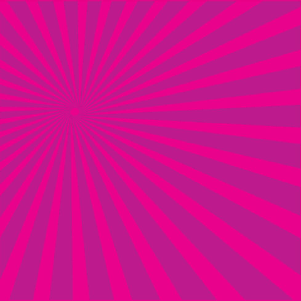 Pink And Purple Rays, Isolated Background. vector