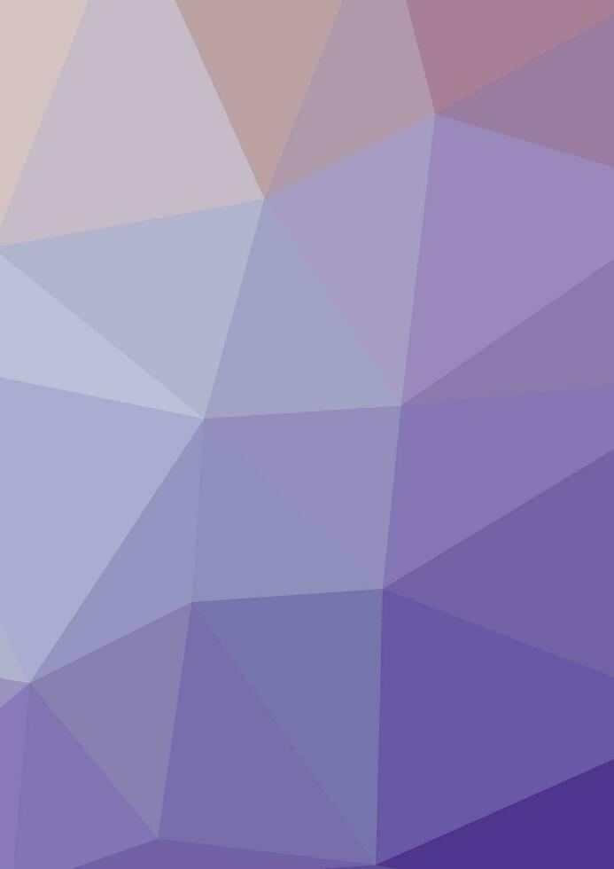 Purple Polygonal Texture, Isolated Background. vector