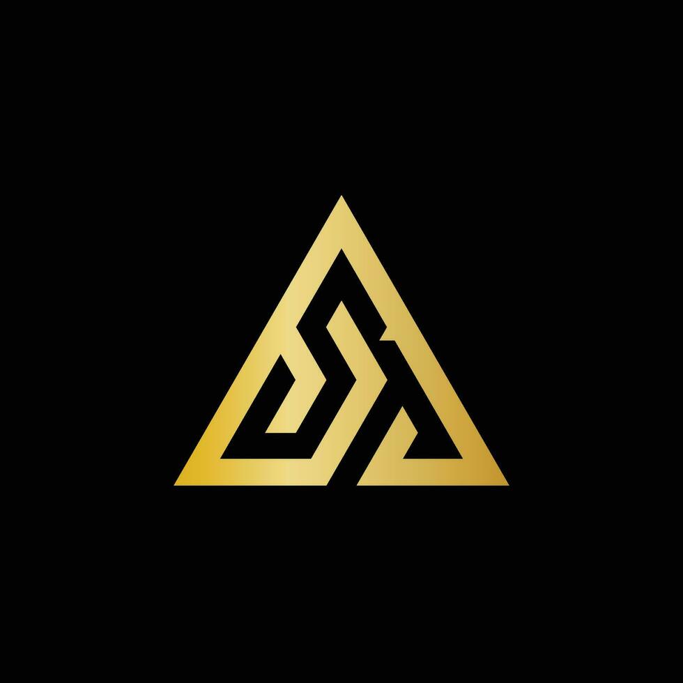Letter S logo or ST initials two modern monogram clever symbol concept. Creative Line sign design. Graphic Alphabet Symbol solutions for Corporate, brand identity designs, startup companies, etc vector