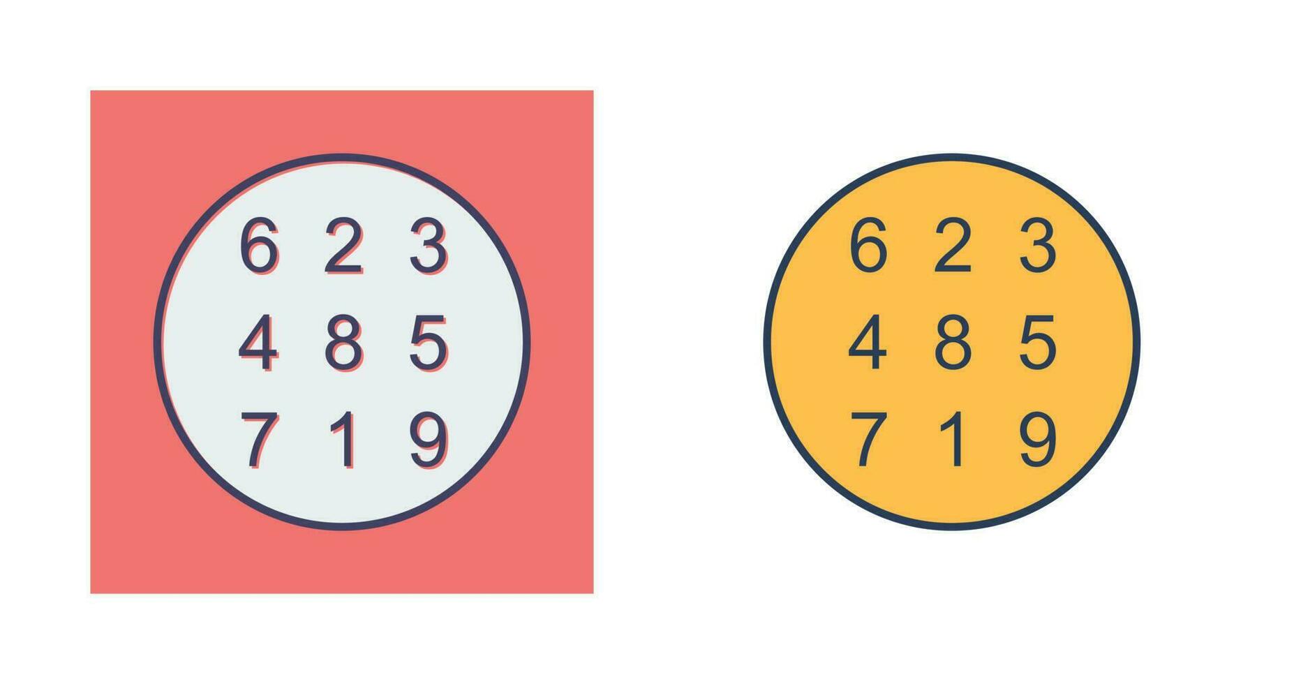 Number Theory Vector Icon