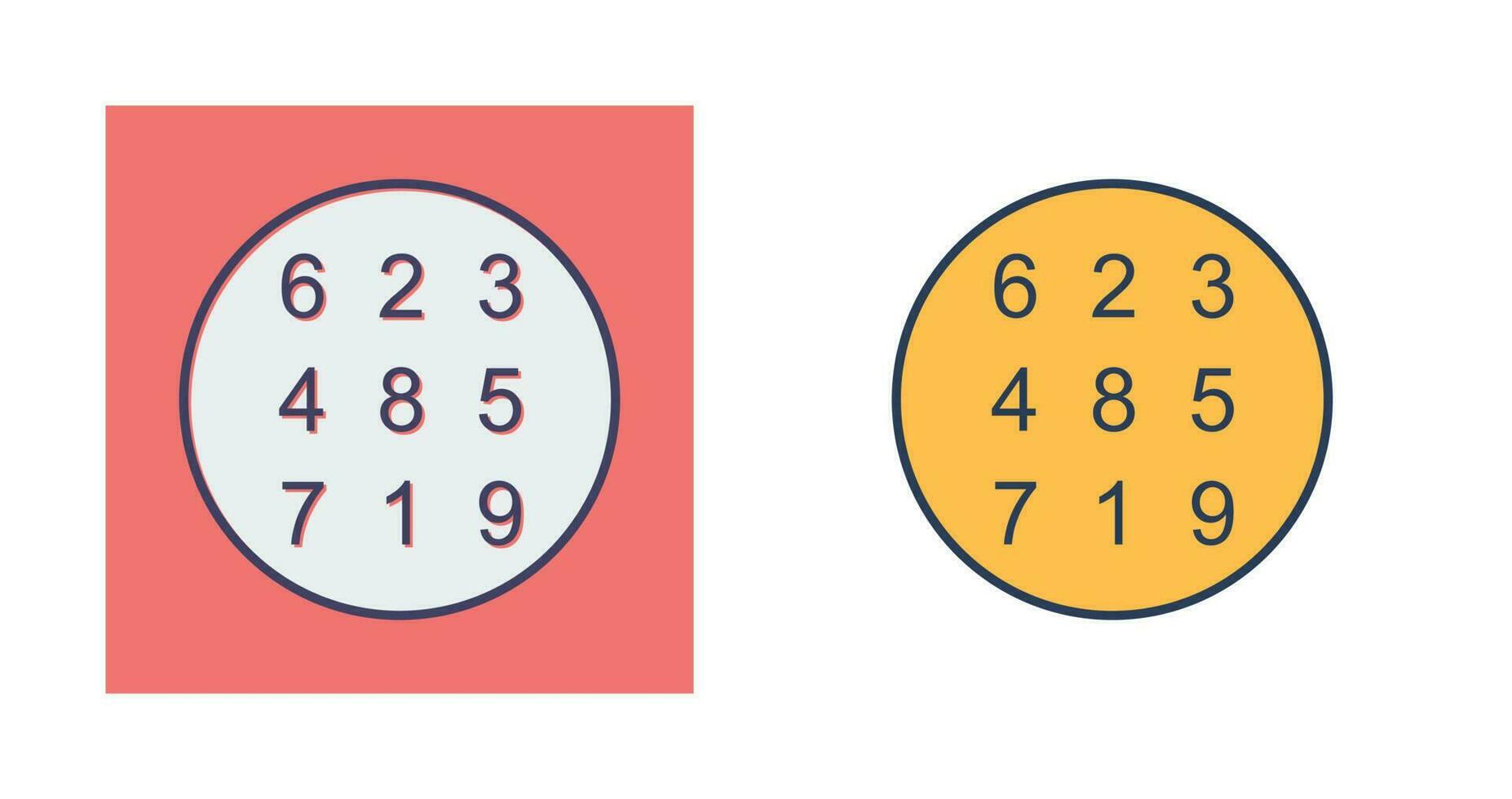 Number Theory Vector Icon