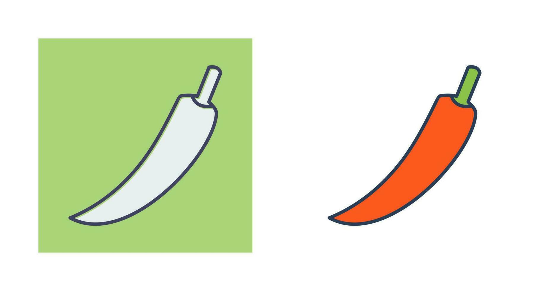 Chilli Vector Icon