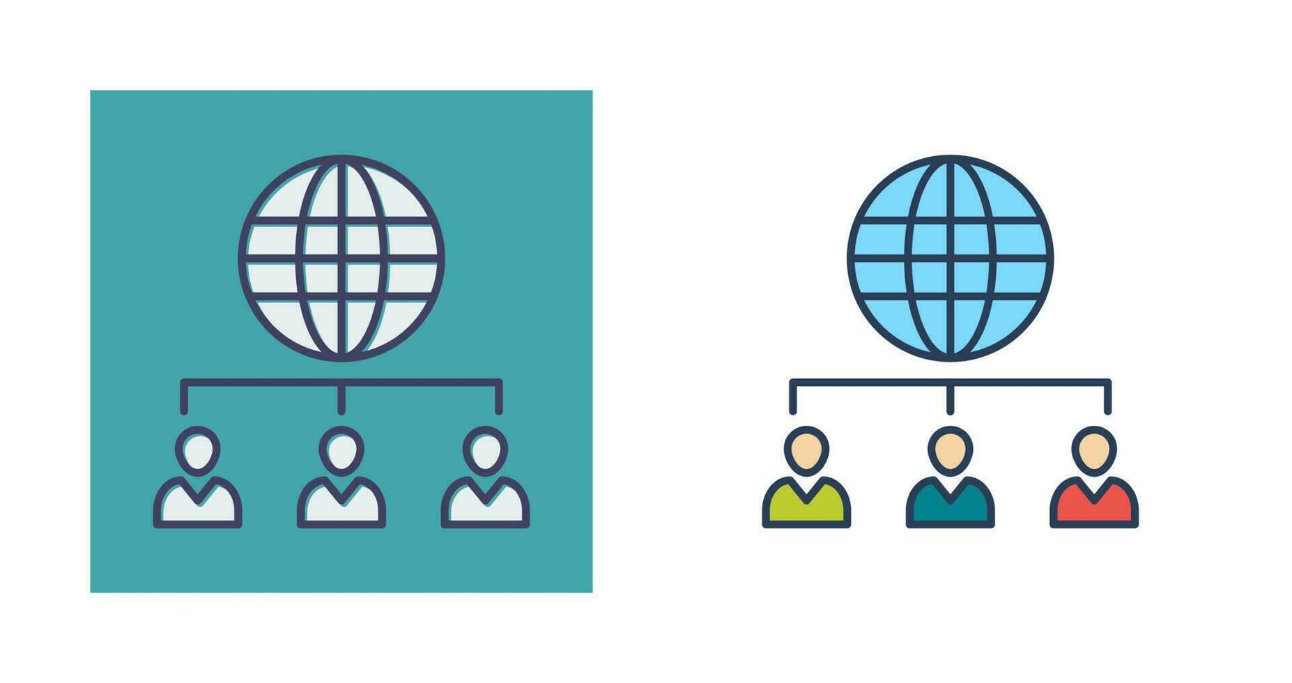 Web ClientServer Vector Icon