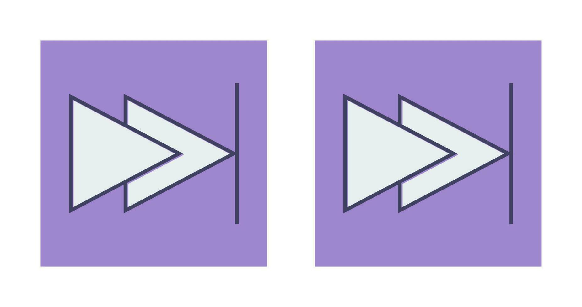 Move to End Vector Icon