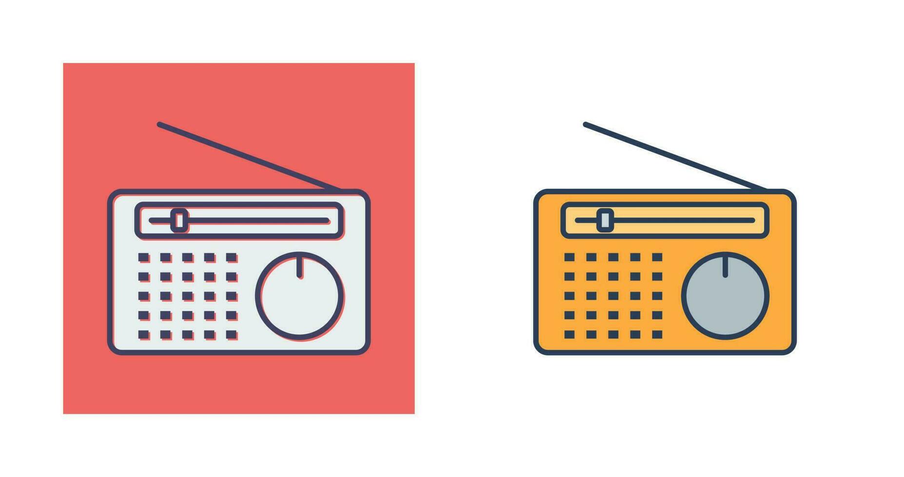 Radio Vector Icon