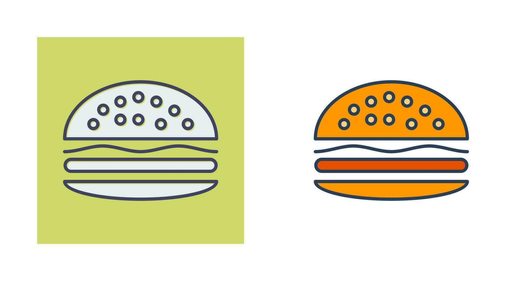 icono de vector de hamburguesa