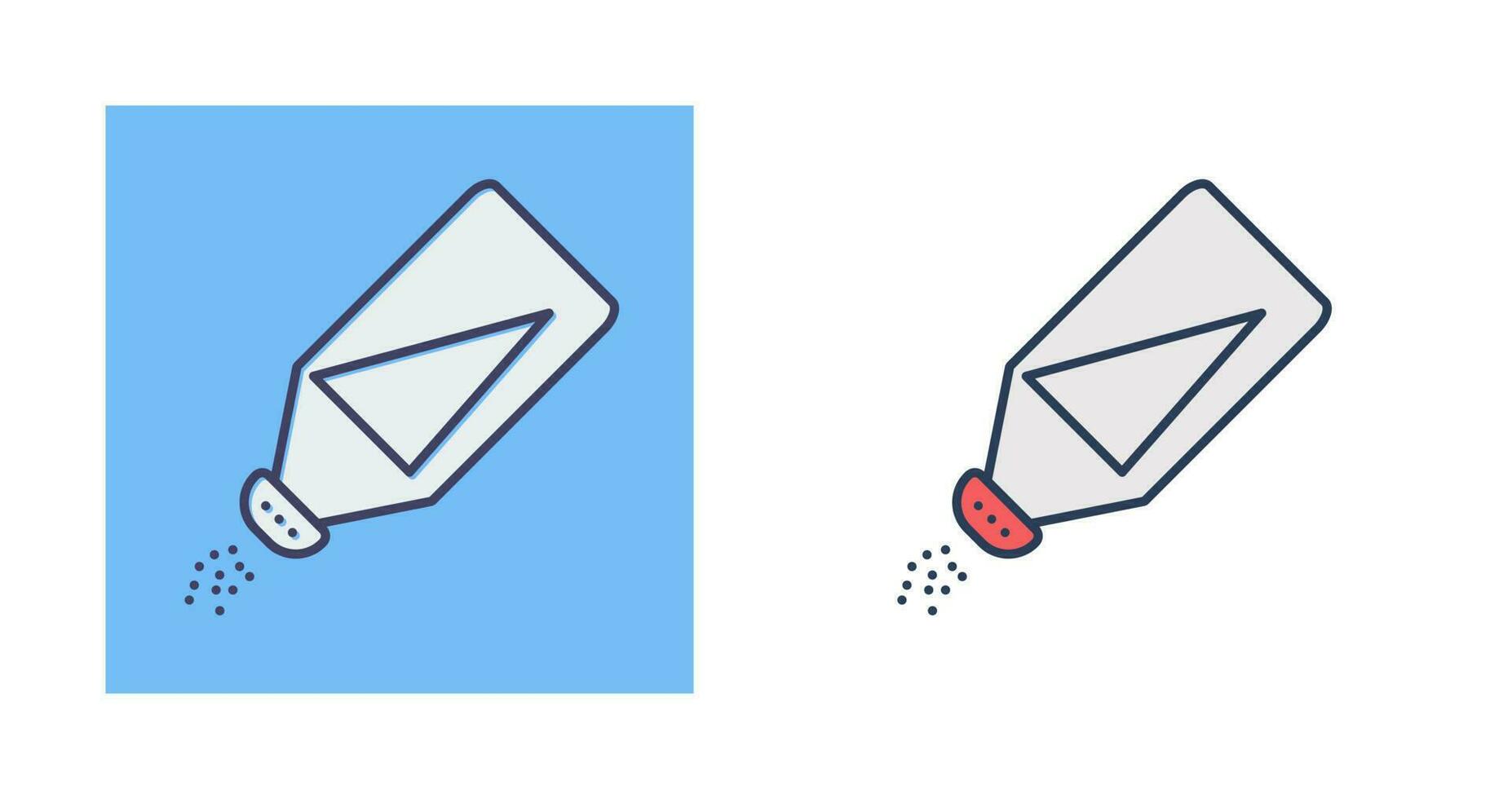 Salt bottle Vector Icon