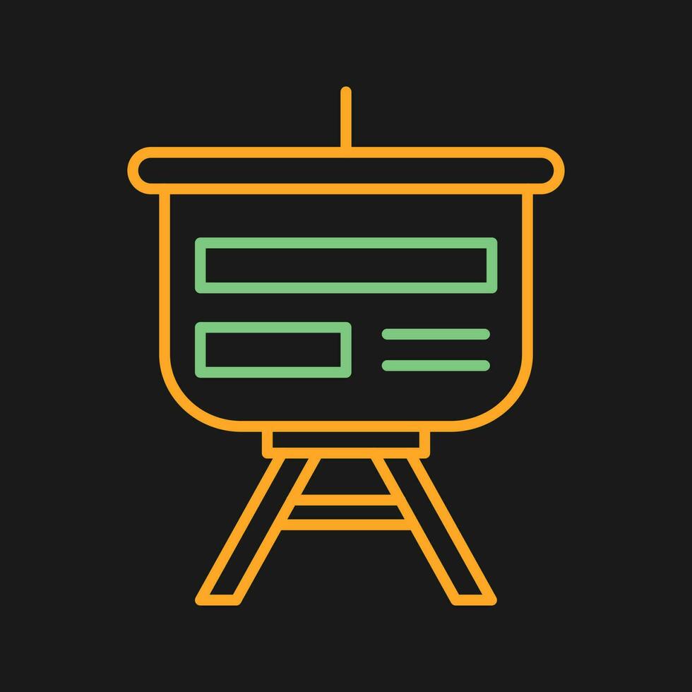 Presentation Vector Icon