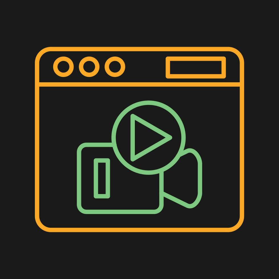 Vlog Vector Icon