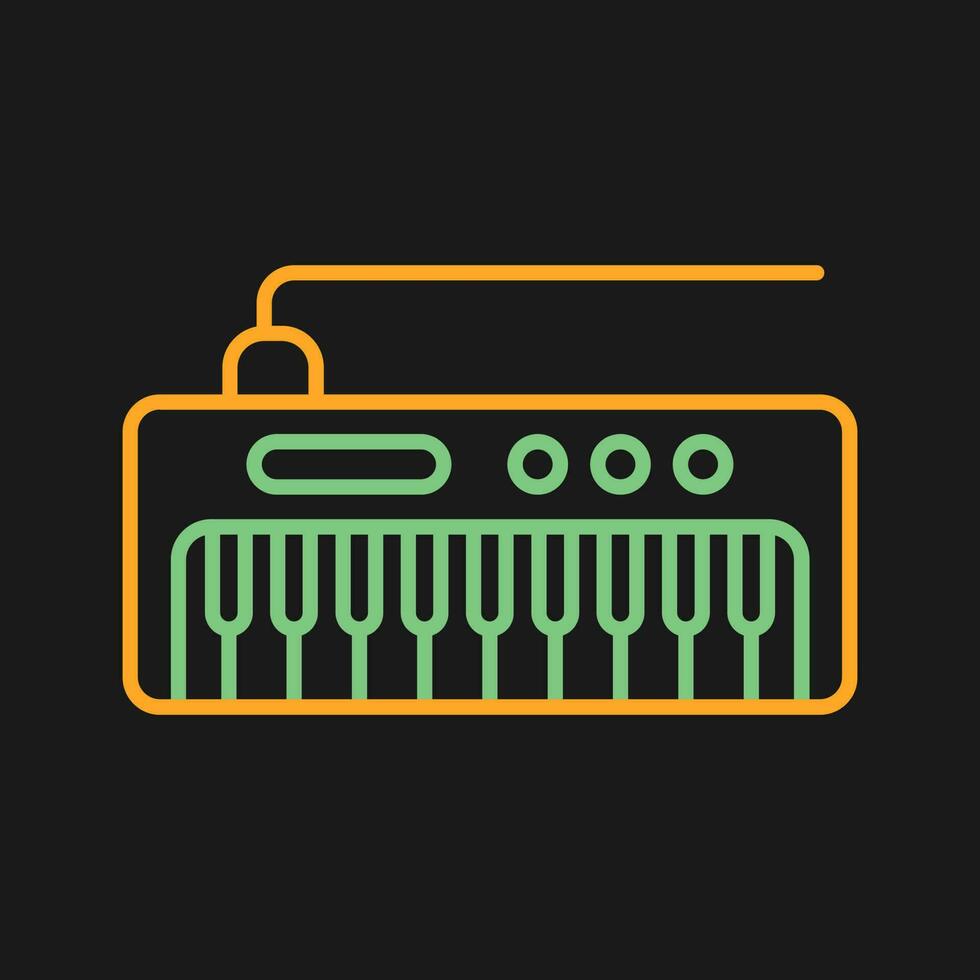 Piano Vector Icon