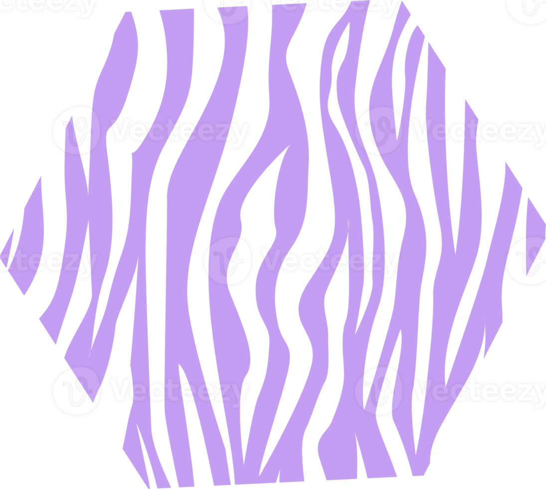Polygon abstract purple color for decoration. png