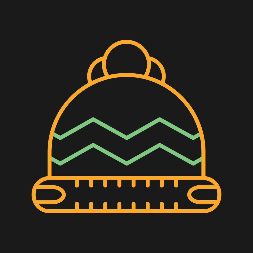 Wool Hat Vector Icon