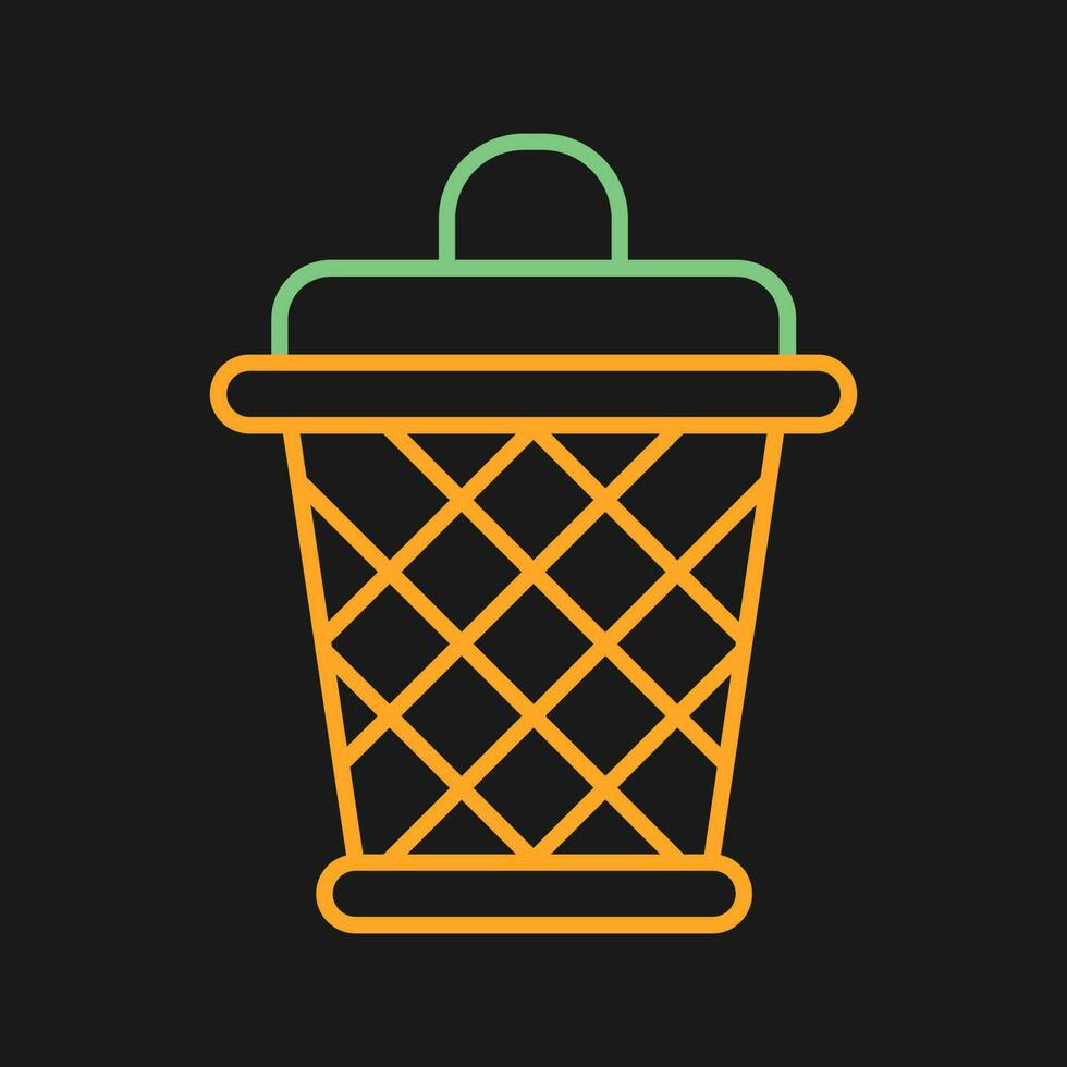 Dustbin Vector Icon