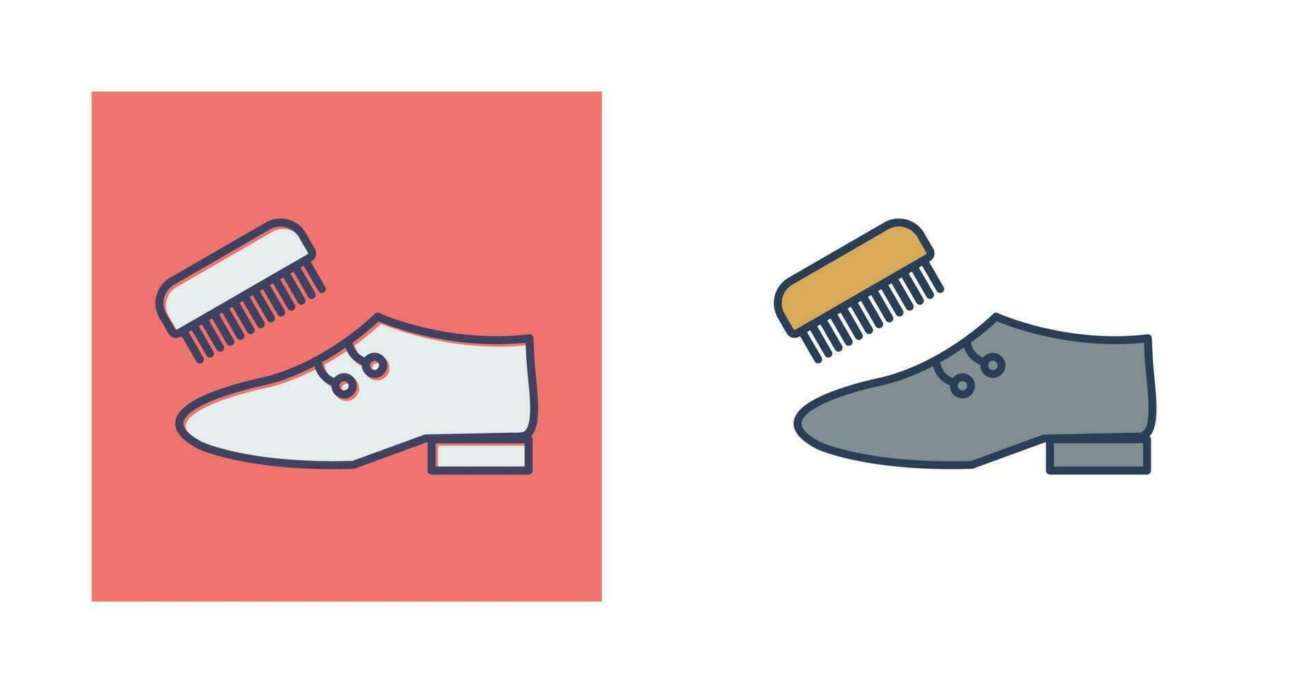 Shoe Polishing Vector Icon