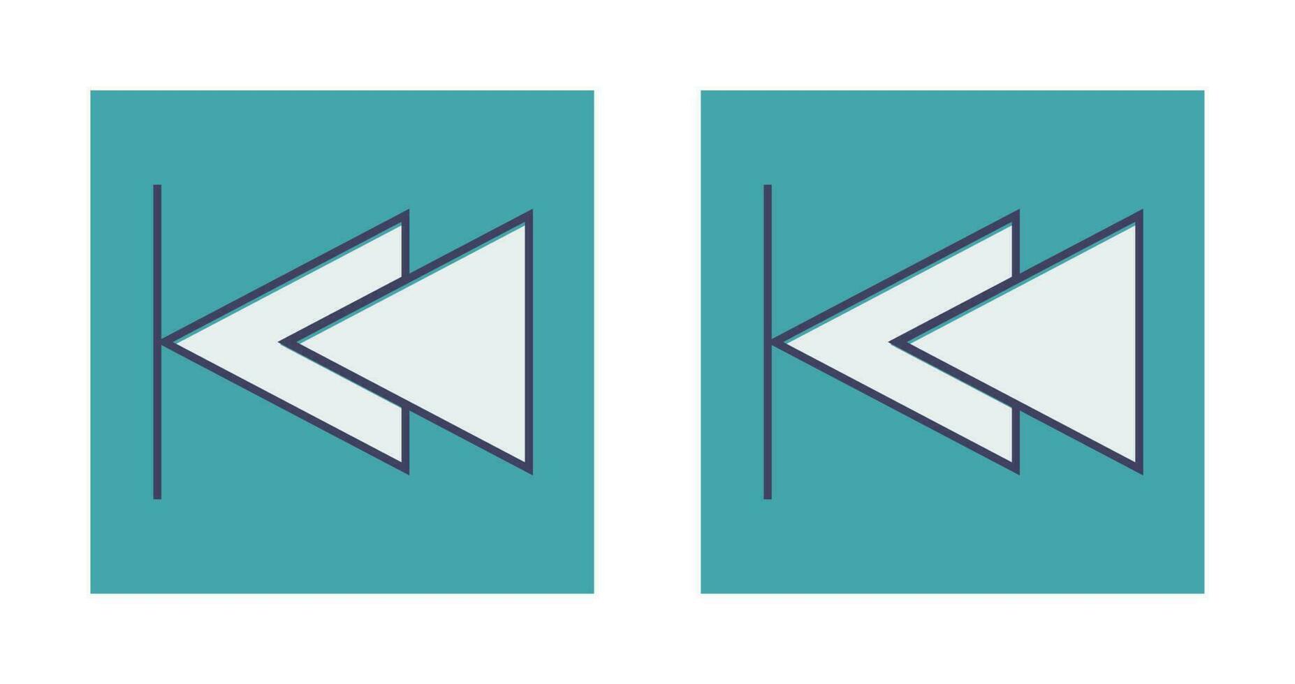 Move to Start Vector Icon