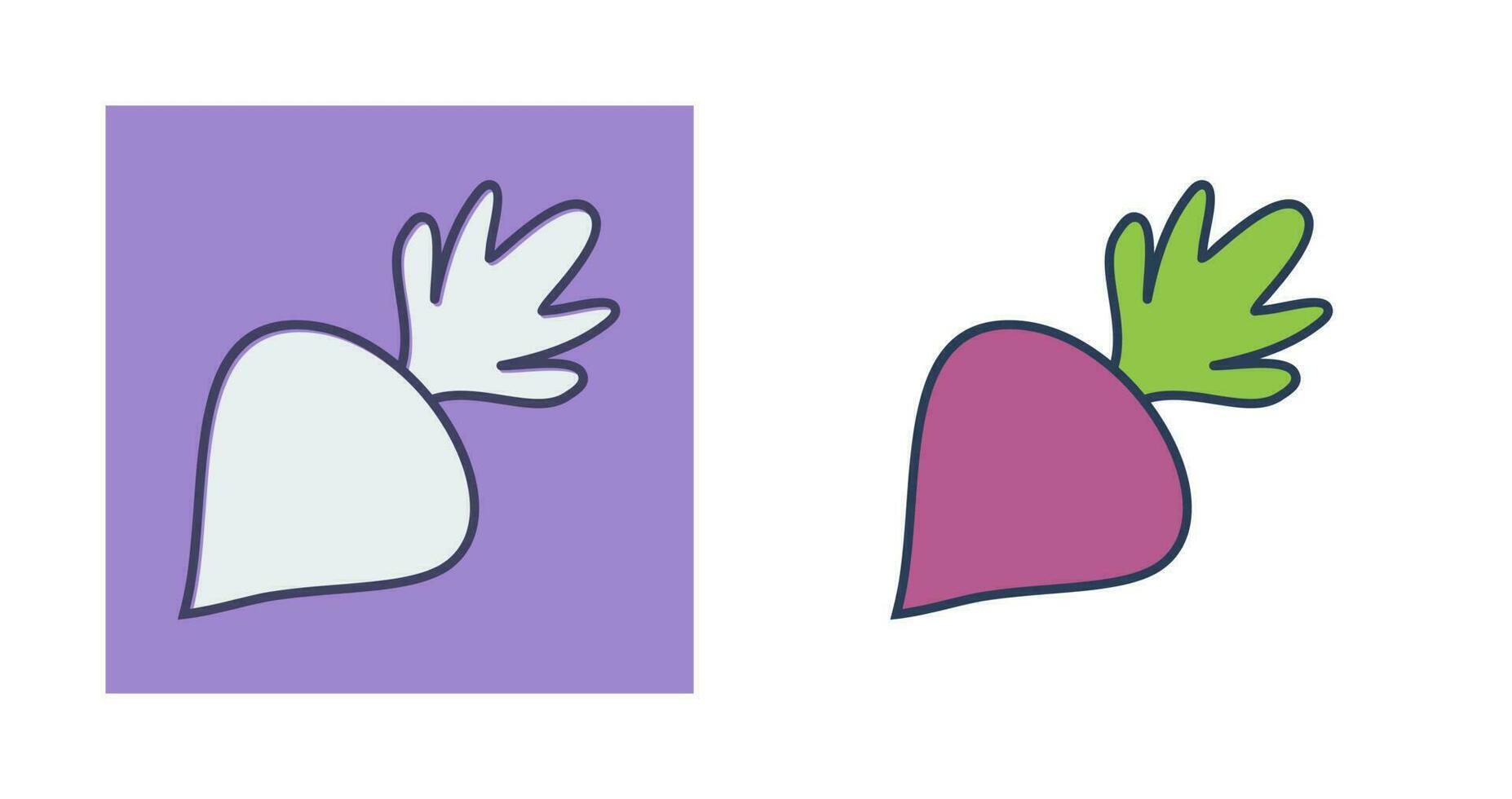 Beet Vector Icon