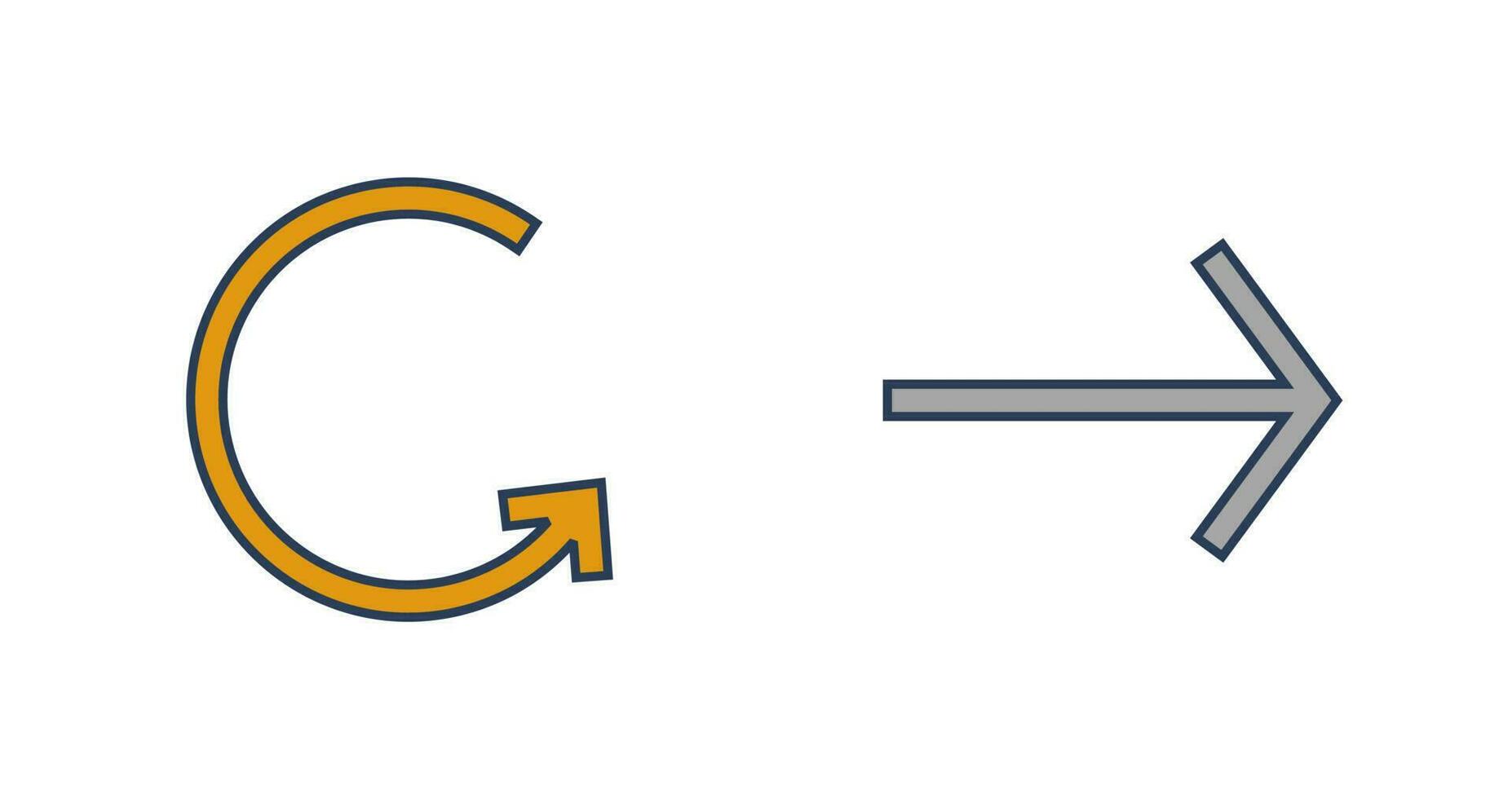 Right Vector Icon