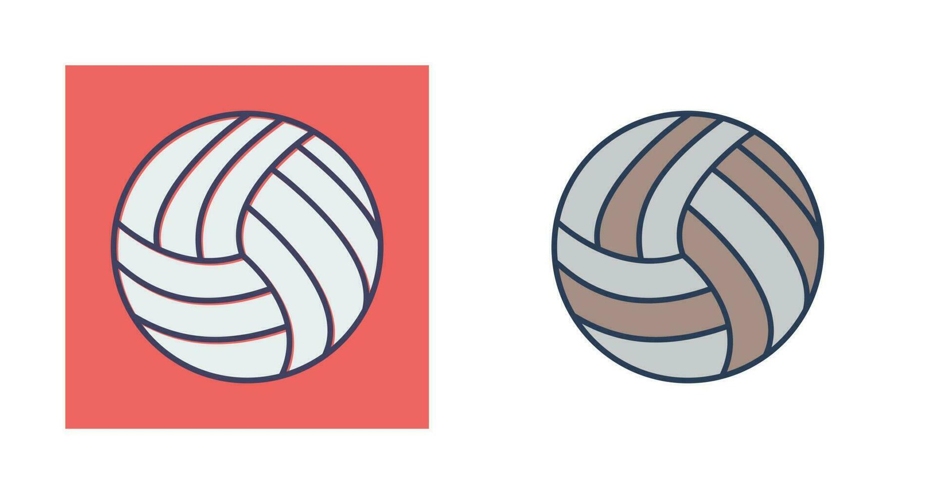 Volley ball Vector Icon