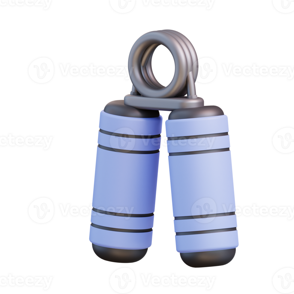 3d illustration hand grip png