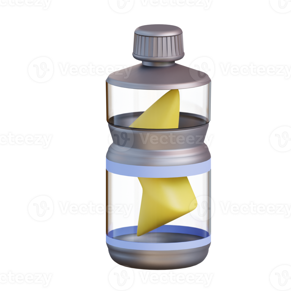 3d illustratie energie drinken png