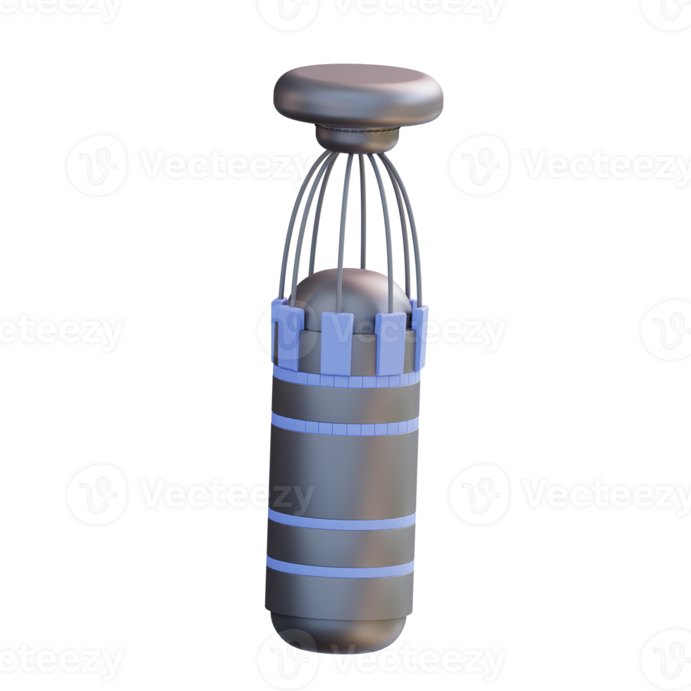 3d illustration boxing bag png