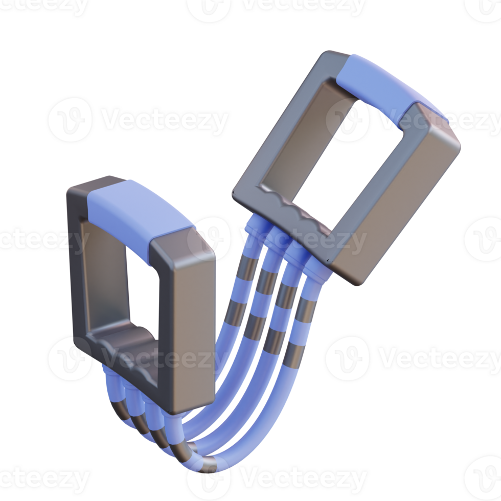 3d illustration trench rope png