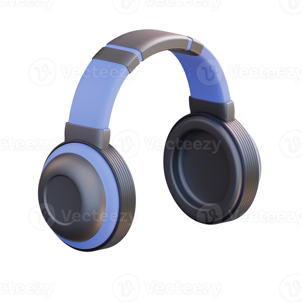 3d illustration headset png